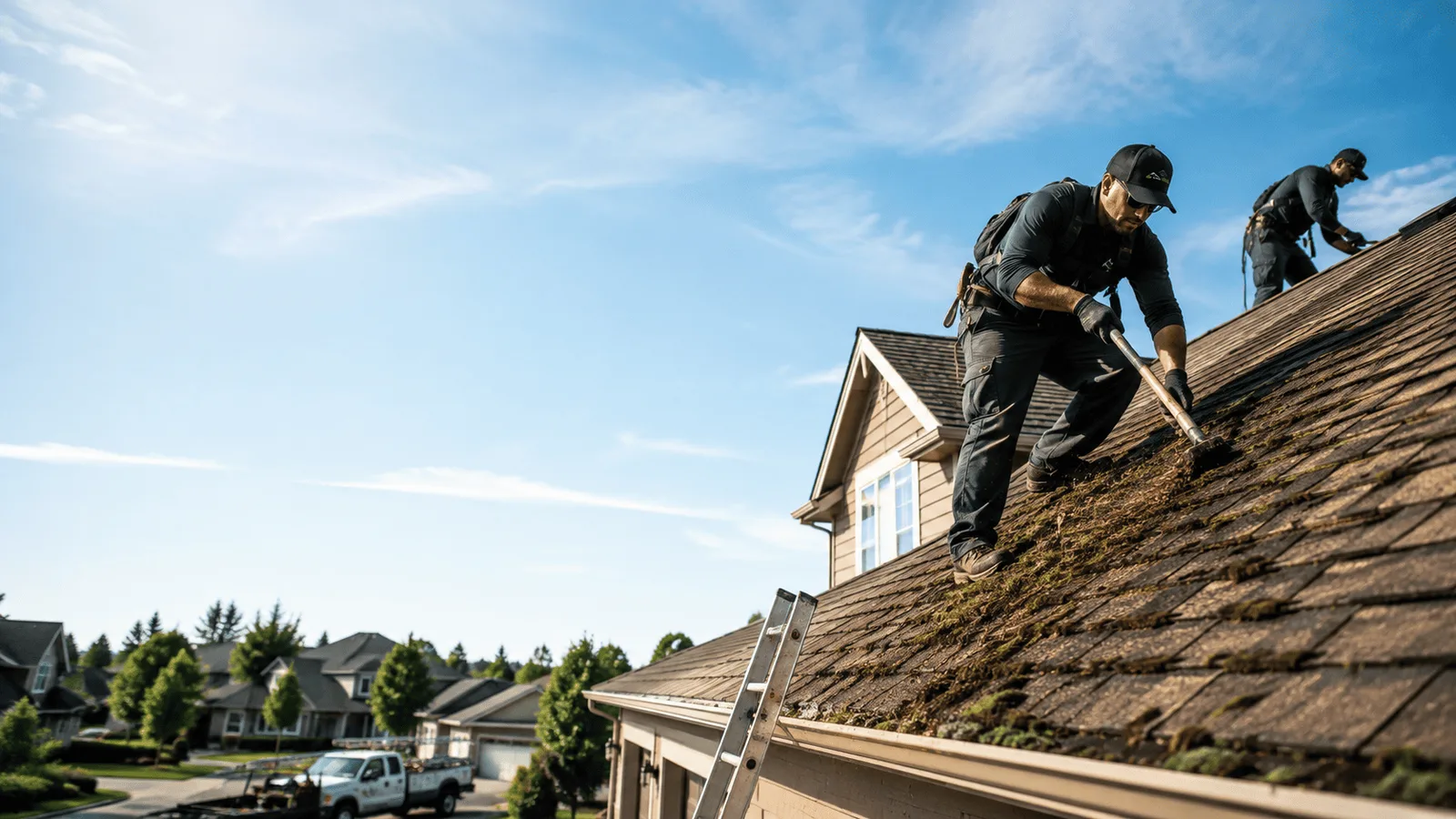 Roof Moss Removal in Aurora, NC near me